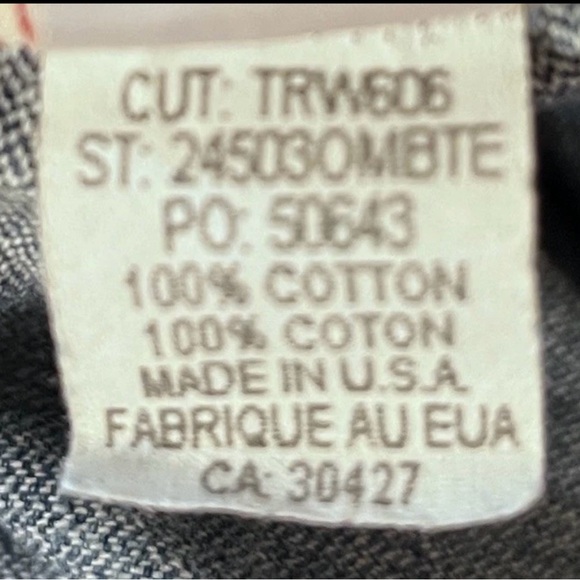 True Religion Joey Big T Y2K Low Rise Flare Jeans Size 28 - Picture 9 of 10